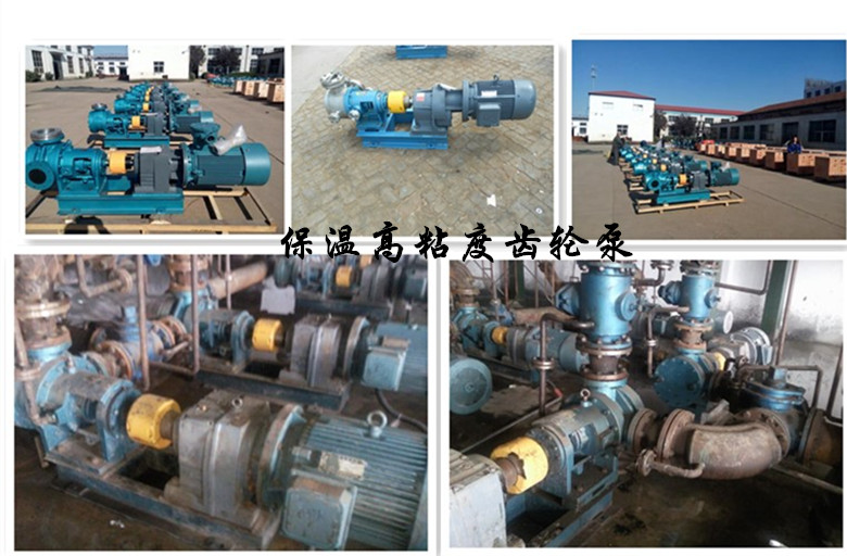 保溫高粘度齒輪泵