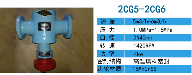 2CG高溫渣油泵 2CG高溫渣油泵