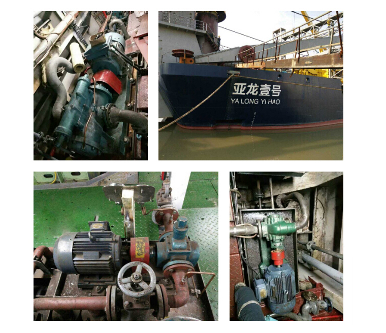 船用齒輪油泵現(xiàn)場圖
