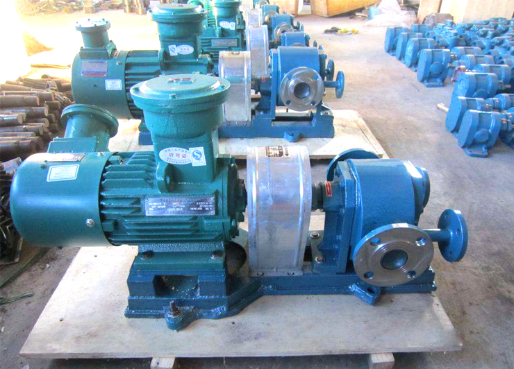 鑄鋼瀝青保溫泵整機