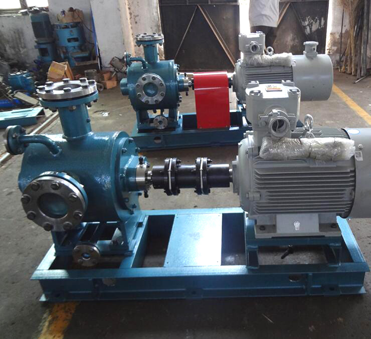 保溫夾套雙螺桿泵