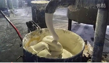 佛山創(chuàng)世紀玻璃膠基料泵輸送工藝技術分享