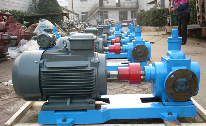 遠(yuǎn)東12臺(tái)YCB-20/0.6圓弧齒輪泵發(fā)往江西潤(rùn)滑油廠