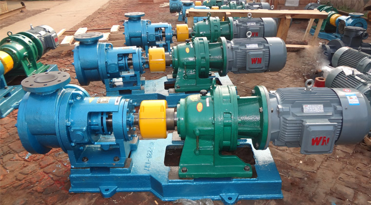 7臺不銹鋼高粘度樹脂泵送往浙江新材料有限公司