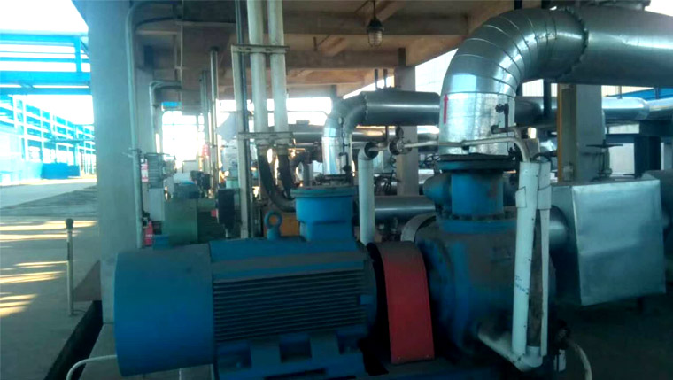 祝賀遠(yuǎn)東泵業(yè)W8.4ZK-85M1雙螺桿泵在江蘇大豐港石化運行成功