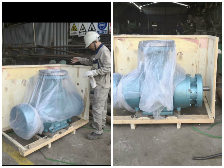祝賀遠(yuǎn)東泵業(yè)雙螺桿燃油泵W7T.2Zk-144M1W74順利交貨船東