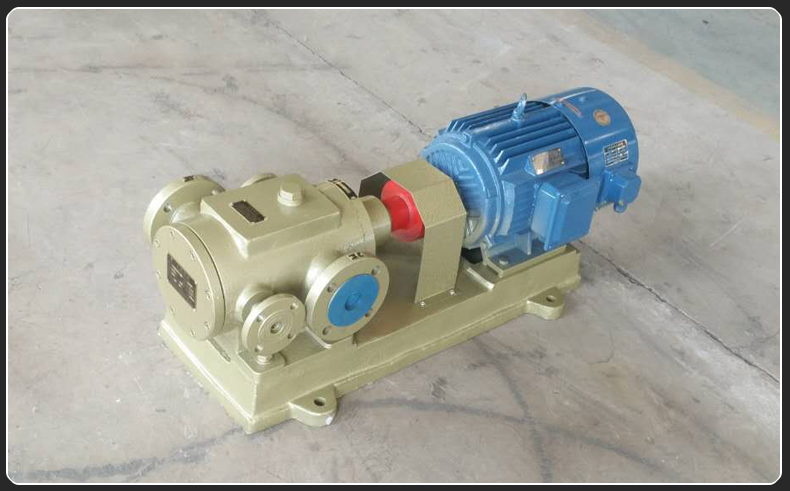 3GBW保溫夾套三螺桿泵輸送瀝青溫度達到350度