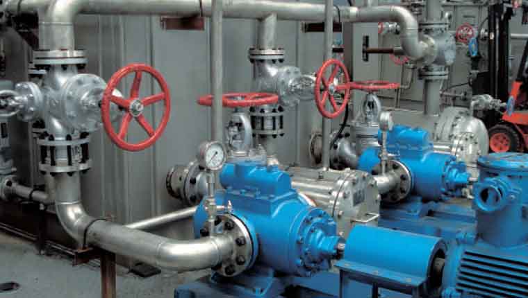 汽輪機密封油高備用泵 SNH280R54E6.7臥式螺桿泵組